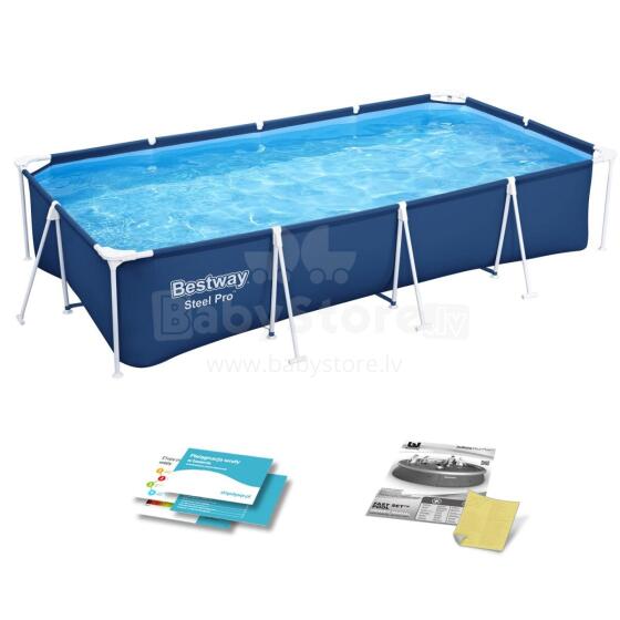 Bestway 56405N 400 x 211 x 81 cm 4-in-1 Frame Pool