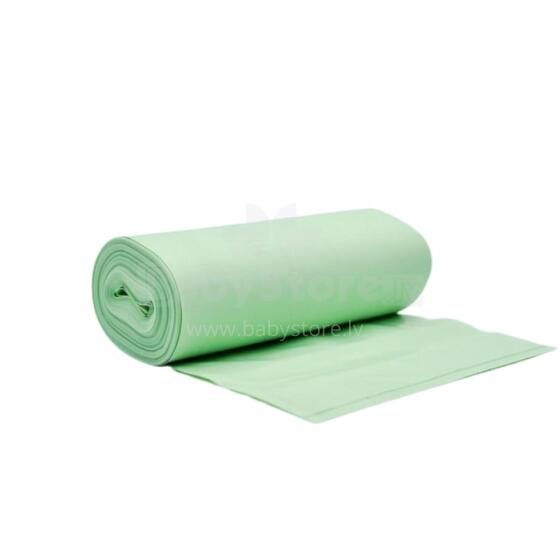 Compostable garbage bags BioBag 60L Superline (20 pcs. per roll) 30mkr. 55x102cm green