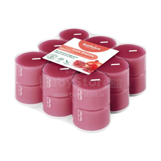 Tealights aroma. 18 pcs.True Scents pomegranate