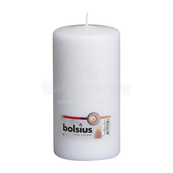 Svece cilindrs &Oslash;200x98mm balta 