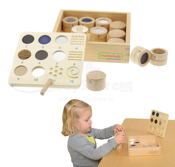 Guess by Touch Material and Texture 12 Elements Montessori