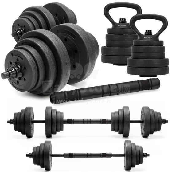 Composite handles 2 x 15 kg ACT0046