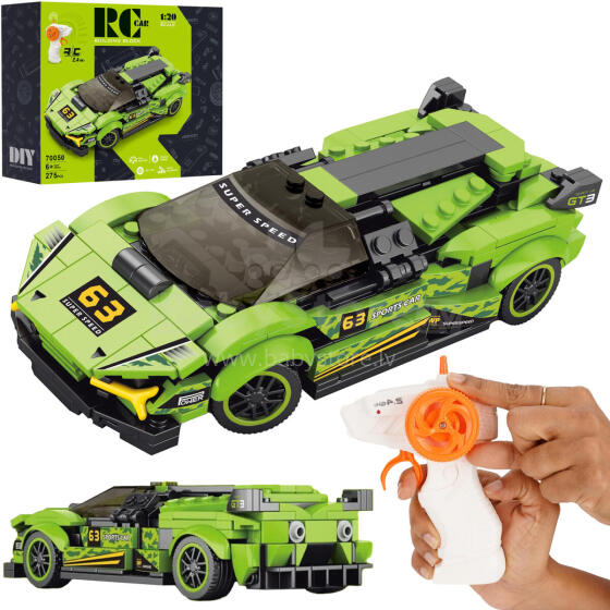 KLOCKI AUTO NA RADIO 323 ELEMENTY
