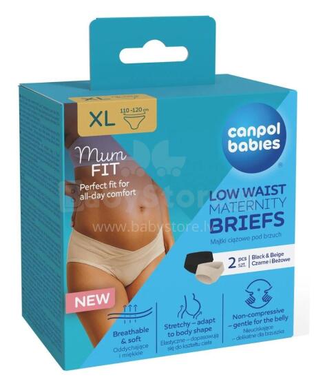 CANPOL 78/020 MumFit Maternity Briefs Size XL 2 pcs.