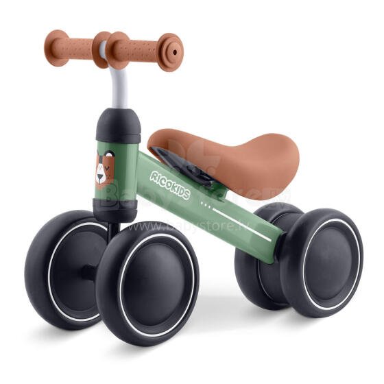 Ricokids trīsriteņu līdzsvara velosipēds bērniem