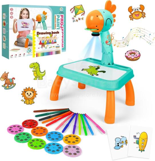 Kids World Drawing Projector Art.276168 projector table drawing table