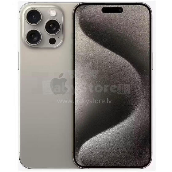 Apple iPhone 15 Pro Max 256GB Natural Titanium Prece no ekspozīcijas. Garantija 1 gads
