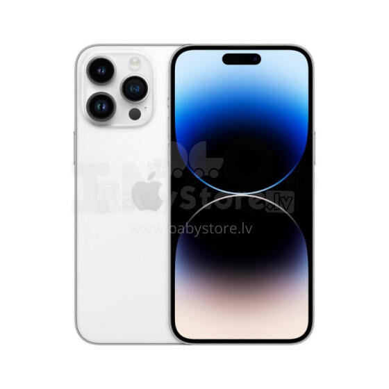 Apple iPhone 14 Pro 128GB Silver Prece no ekspozīcijas Garantija 2 gadi
