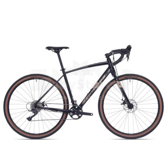 Gravel velosipēds Rock Machine Gravelride 200 Matte Black/Sand (Rata izmērs: 28 Rāmja izmērs: XL)