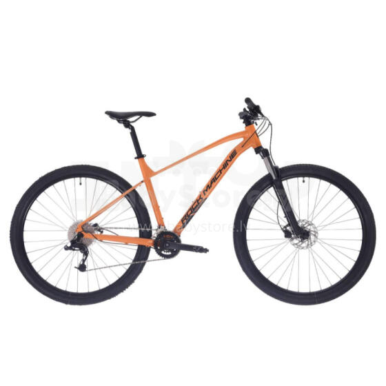 Kalnu velosipēds Rock Machine Manhattan 60 Matte Lava Orange (Rata izmērs: 29 Rāmja izmērs: XL)