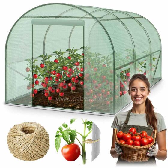 Туннельная теплица для сада 3 x 2 м (6 м2) Plonos