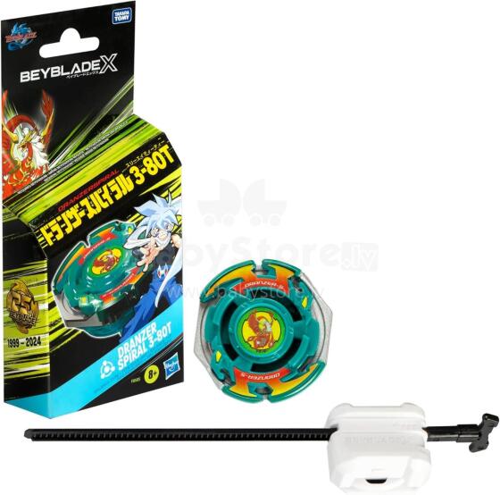 Beyblade X Dranzer Spiral 3-80T Anniversary X-Over Art.276954 Beyblade Spinner