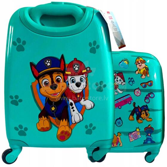 Paw Patrol Suitcase  Art.BC-PP-009  Čemodans ar riteņiem