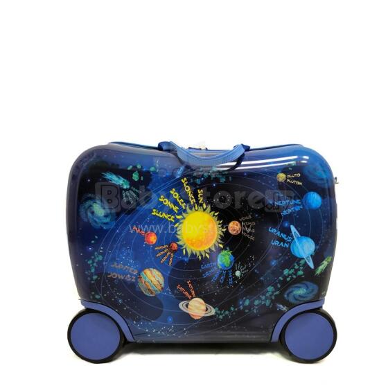 Cosmoss Suitcase Ride On Art.BC-KOS-004 3-in-1 suitcase on wheels