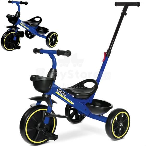 Kriddo Tricycle 2 in 1 Art.277007 Bērnu trīsritenis