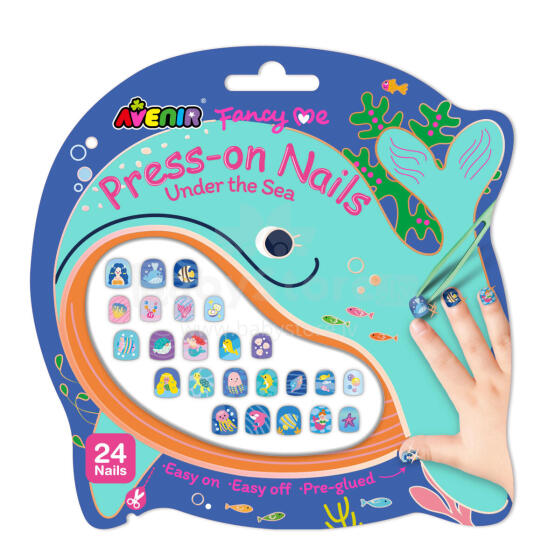 AVENIR Press-on Nails Under the Sea