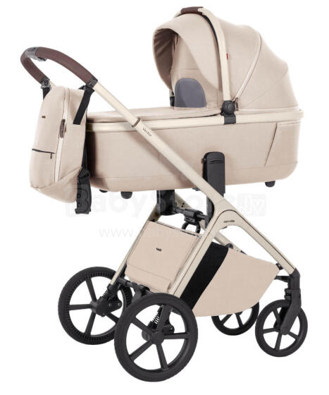 Bērnu rati 2w1 CARRELLO Vector CRL-6550 Seashell Beige