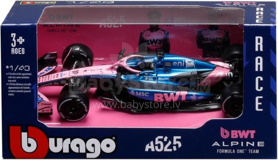 Модель автомобиля Bburago F1 BWT Alpine A525 2025 #10 Gasly, масштаб 1:43 art.277049