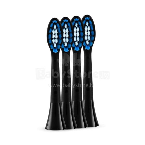 Silkn SonicYou Refill Brush Heads Family Pack (4 pcs) Black Soft (SYR4PEUZS001)