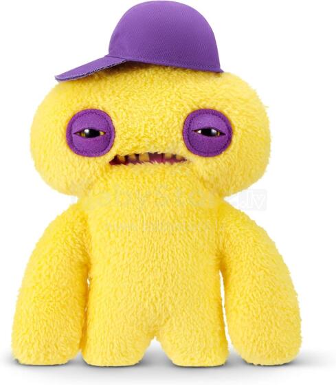 Fuggler Fugg Life 22 cm Plush Toy (Squidge) by ZURU - Funny Ugly Monster Cuddly Toy with Human-like Teeth, Crazy Collectible for Kids, Teens