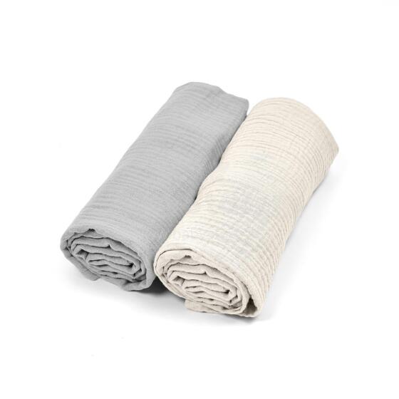 MY TREE Muslin Diapers 2-Pack CC3 Gray