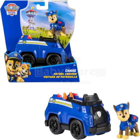 PAW PATROL Chase Figure with Police Vehicle art.277256
