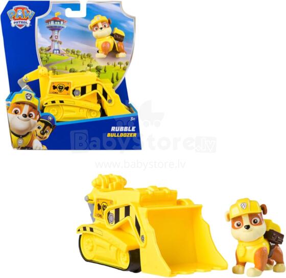 PAW PATROL - Rubble Figure with Bulldozer Construction Vehicle art.277257