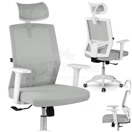 Office chair with micro mesh Sofotel Rotar gray