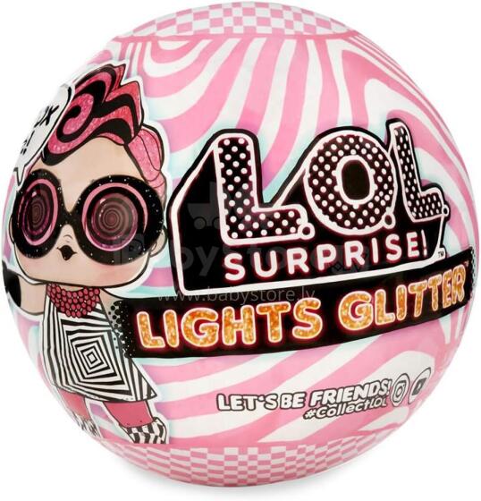 L.O.L. Surprise Lights Glitter Art.LLUB4