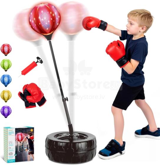 LED Punch Bag Boxing Set Art.277524