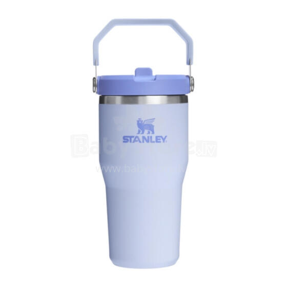 Thermo mug with straw The IceFlow Flip Straw 2.0 Tumbler 0.59L light blue