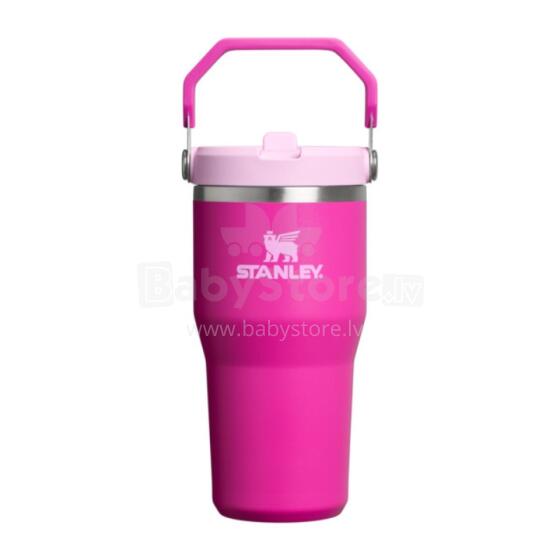 Termokrūze ar salmiņu The IceFlow Flip Straw 2.0 Tumbler 0,59L violeta 