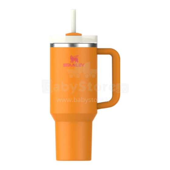 Thermo mug with straw The Quencher H2.O FlowState Tumbler 1.18L orange