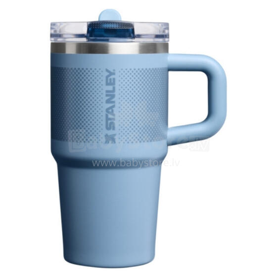 Thermo mug with straw The Quencher ProTour Flip Straw Tumbler 0.59L blue-violet