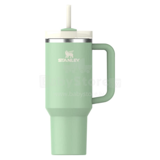 Термокружка с трубочкой The Quencher H2.O FlowState Tumbler 1,18 л фисташкового цвета