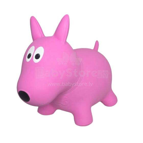 Gerardo's Toys hüppeloom Jumpy Koer, roosa