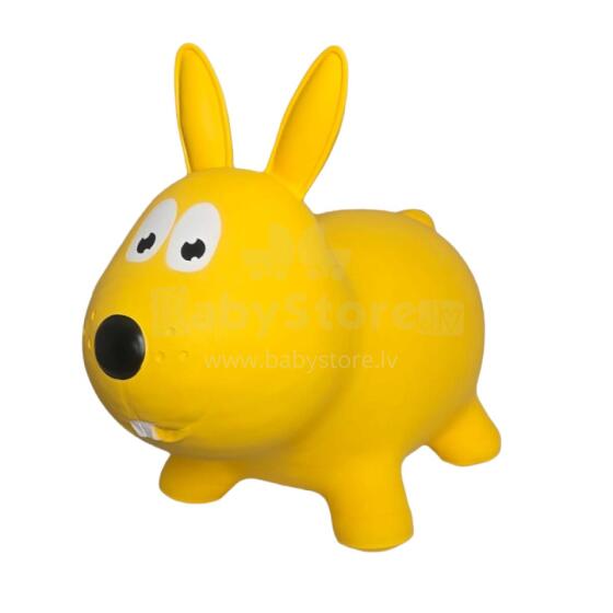 Gerardo's Toys hüppeloom Jumpy Jänes, kollane