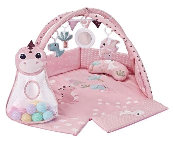 MILLY MALLY 6829 TinyMini CC9881 Educational Mat Dino Pink
