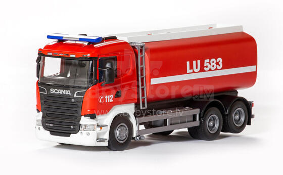 Пожарная автоцистерна Scania, масштаб 1:25, 31 см
