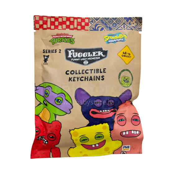 FUGGLER Figural keychain in blind pack, 6 cm