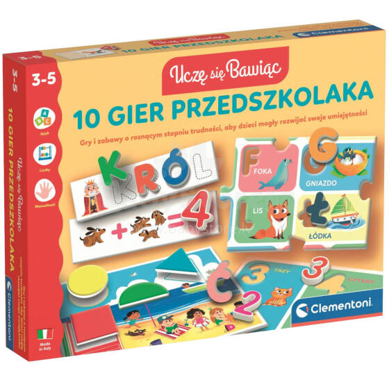 GRA 10 GIER PRZEDSZKOLAKA 3+