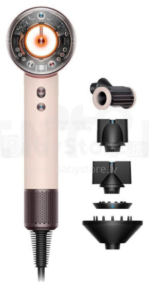 Dyson Supersonic HD16  Nural Straight+Wavy Pastel Pink/Rose Gold