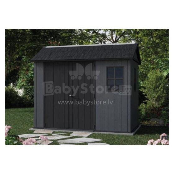 Garden shed Newton Plus 9x7.5 gray