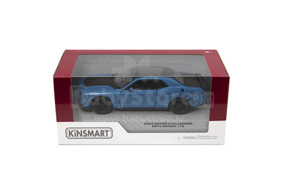 KINSMART Die-Cast model 2023 Dodge Challenger SRT Demon 170, scale 1:40