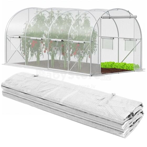 Dārza siltumnīcas plēve 4 x 2,5 x 2 m GT0009F