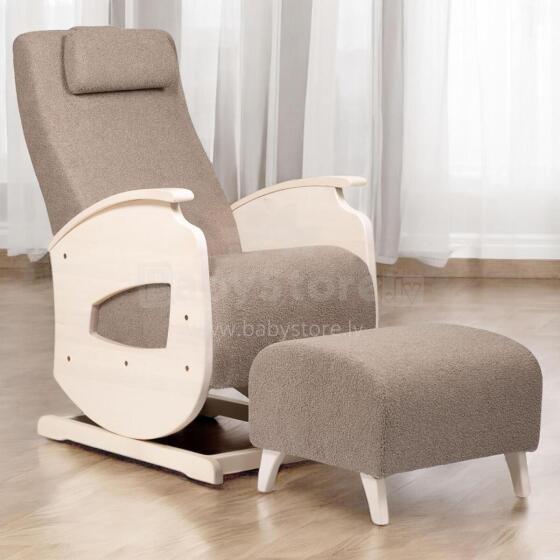 NeiLux Design Relaxing Rocking Chair Art.278414 Khaki Šūpuļkrēsls