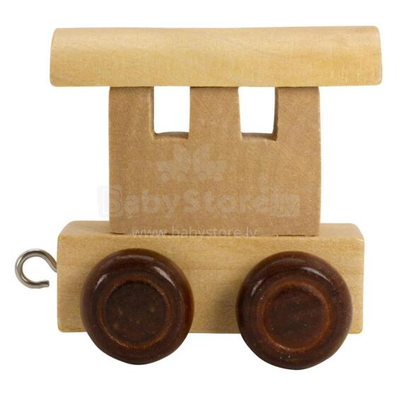 Small foot Letter Train Locomotive Art.278419 Wood letter,1 psc
