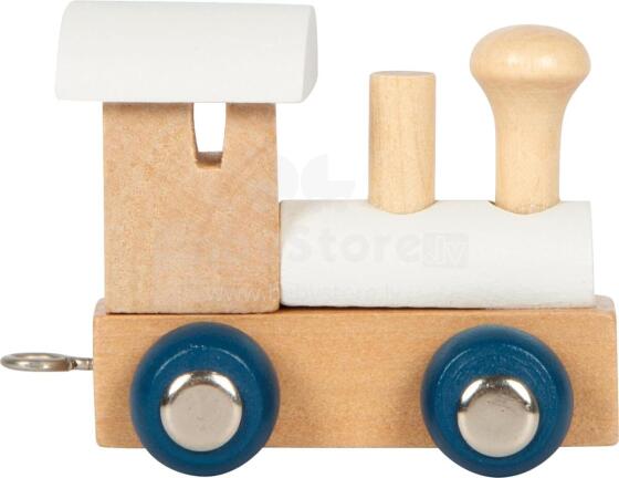 Small foot Letter Train Locomotive Art.278421 Wood letter,1 psc