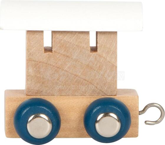 Small foot Letter Train Locomotive Art.278423 Wood letter,1 psc