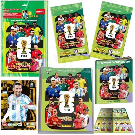 KARTY PANINI FIFA AXL 2026 ZESTAW START.